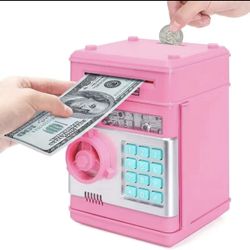 Saving Toy Bank For Kids (pink)