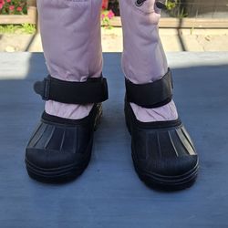Snow Boots Girls Size 1 Y
