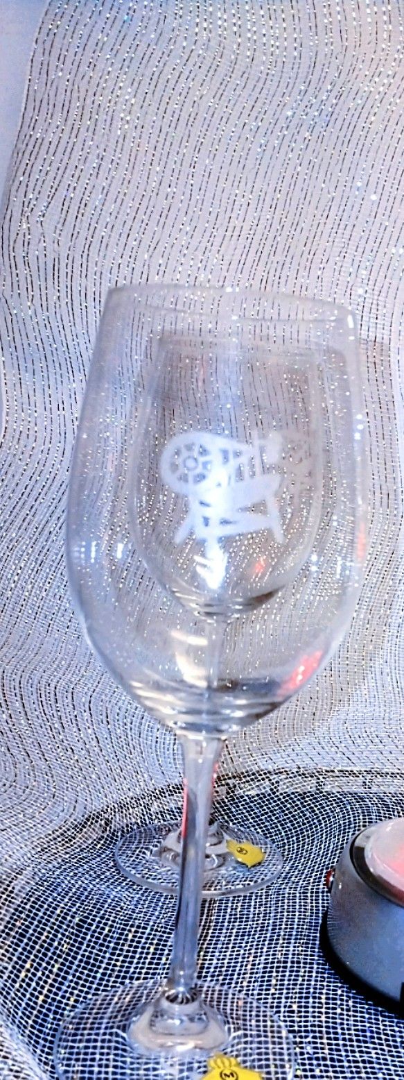 Pre-war German Made Company, Intact And Fine Crystal Glasses Lead Over 24% Crystal. 
