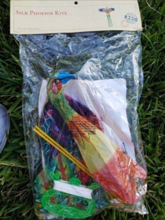 Silk Phoenix kite vintage classic antique Shed Pool