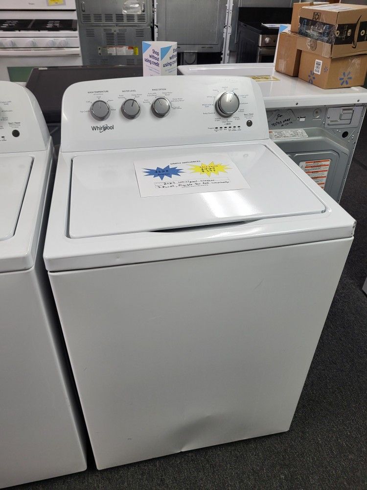 🇺🇲 4th Of July Sale! 2022 Whirlpool Washer - Warranty Included