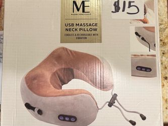 USB Massage Neck Pillow Cordless/Rechargeable
