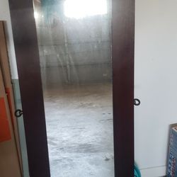 Jewelry Case With Full View Mirror 