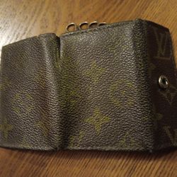 Old Key Holder Monogram Wallet