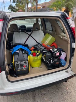 Carwash detailing equipment