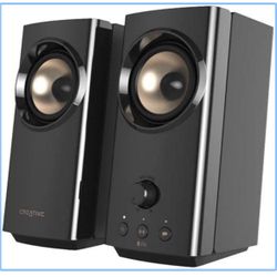 Creative T60 Compact 2.0 Desktop Speakers with Clear Dialog Audio