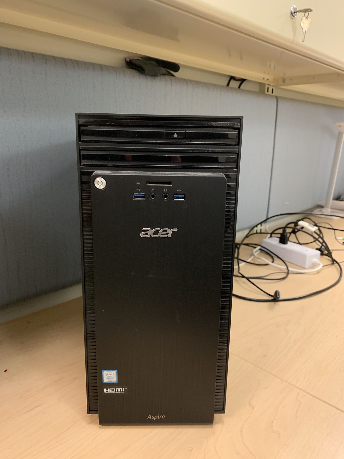 Acer computer(comes with 24 inch hdmi monitor)