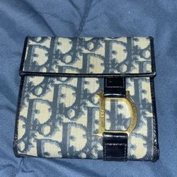 Authentic Vintage Dior wallet 