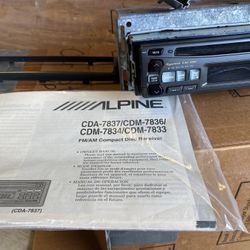 Alpine Car Stereo