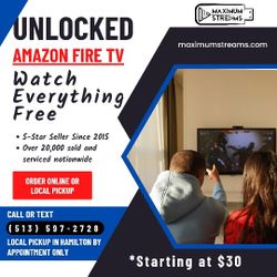 🎦All New Fire TV Sticks + Lite Model 🔓 Fully Loaded Unlocked PPV 📽️