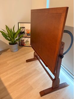 Solid Wood Drafting Desk