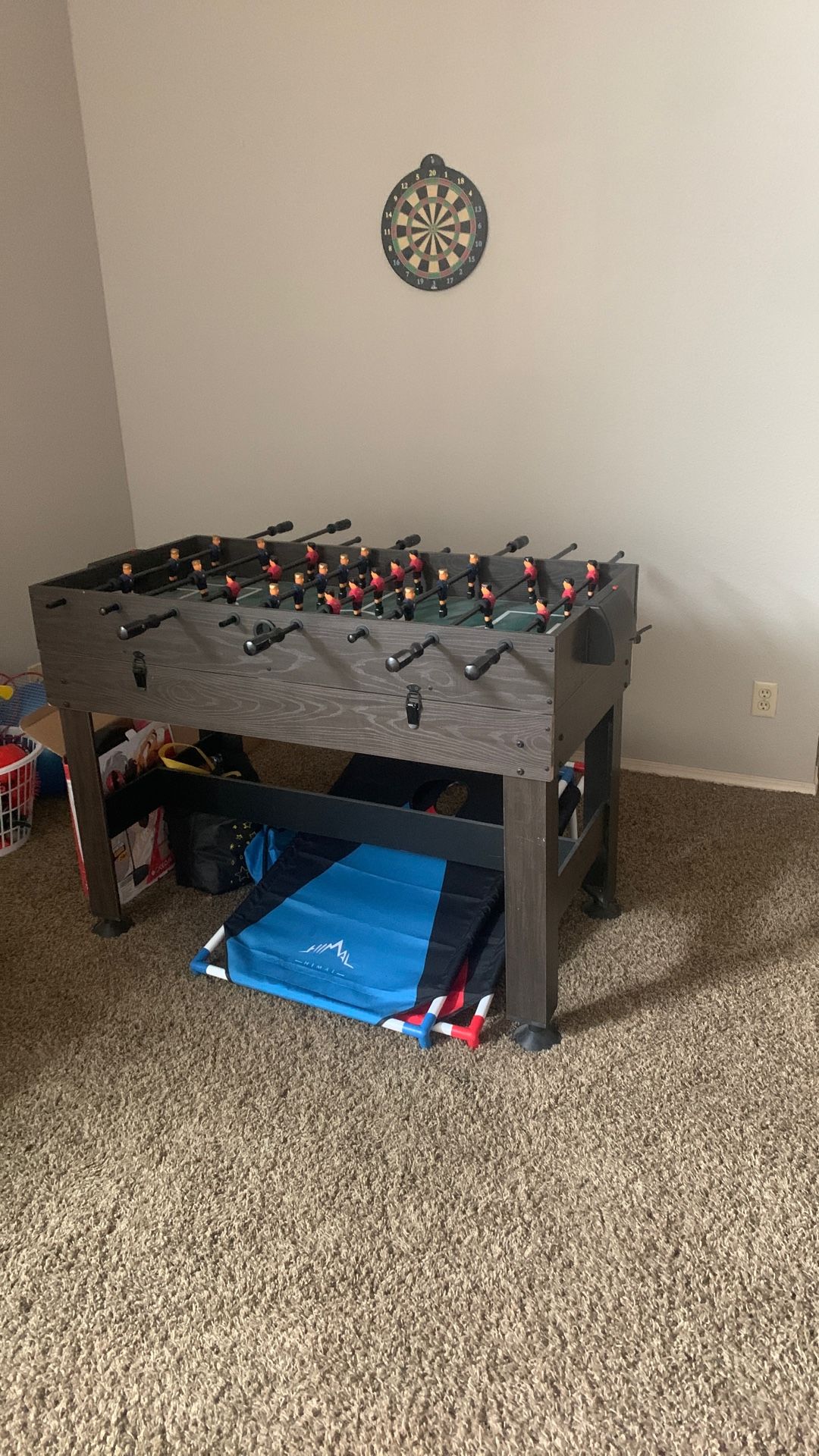 Foosball And Pool Table.