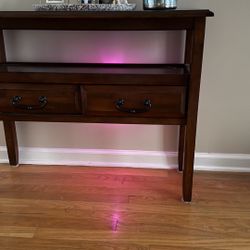 Pier 1 Imports console Table With 2 Drawers 