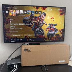 LG UltraGear 27” OLED 480Hz Gaming Monitor