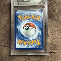Beckette 9 team rocket meowth and dawn both autographed