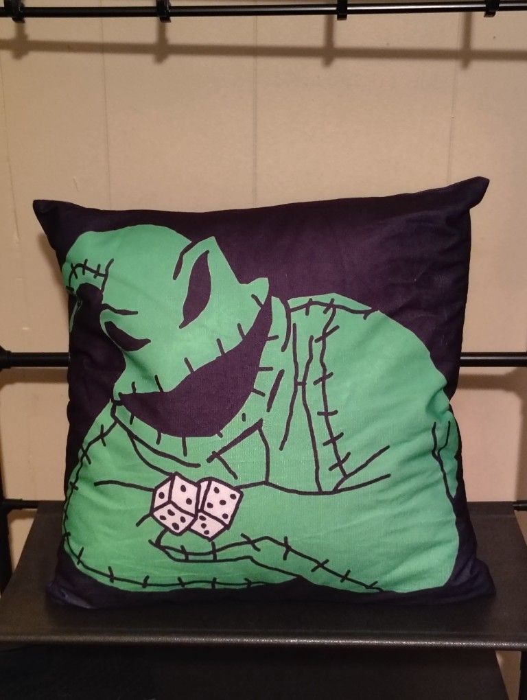 Oogie Boogie Throw Pillow