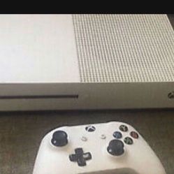 Microsoft Xbox One S 1TB White Console W/ Controller and Cables