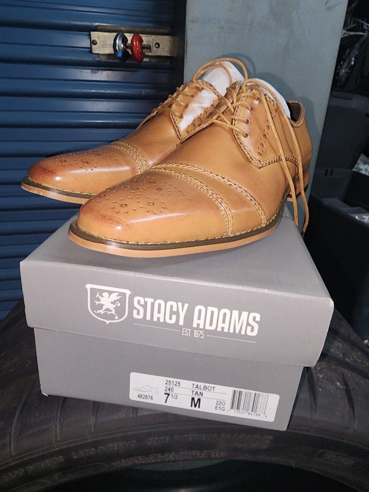 Stacy adams Talbot Tan Talbot Cap Toe Lace Up Stacy Adams Last Pairs | Stacyadams.ca main image 2