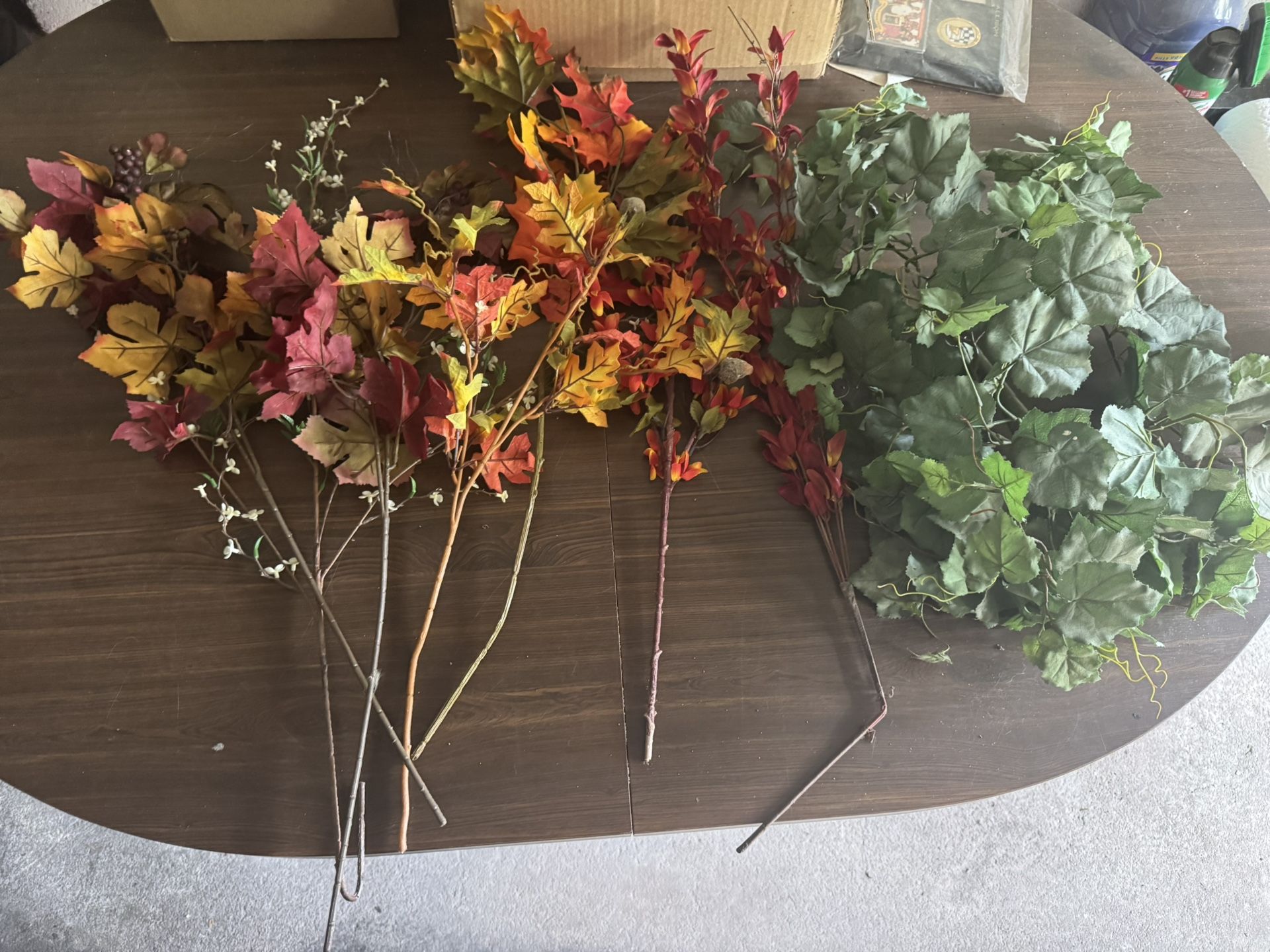 Fall Decor Leaves All For $7