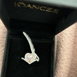 Heart Cut Rose Gold Ring