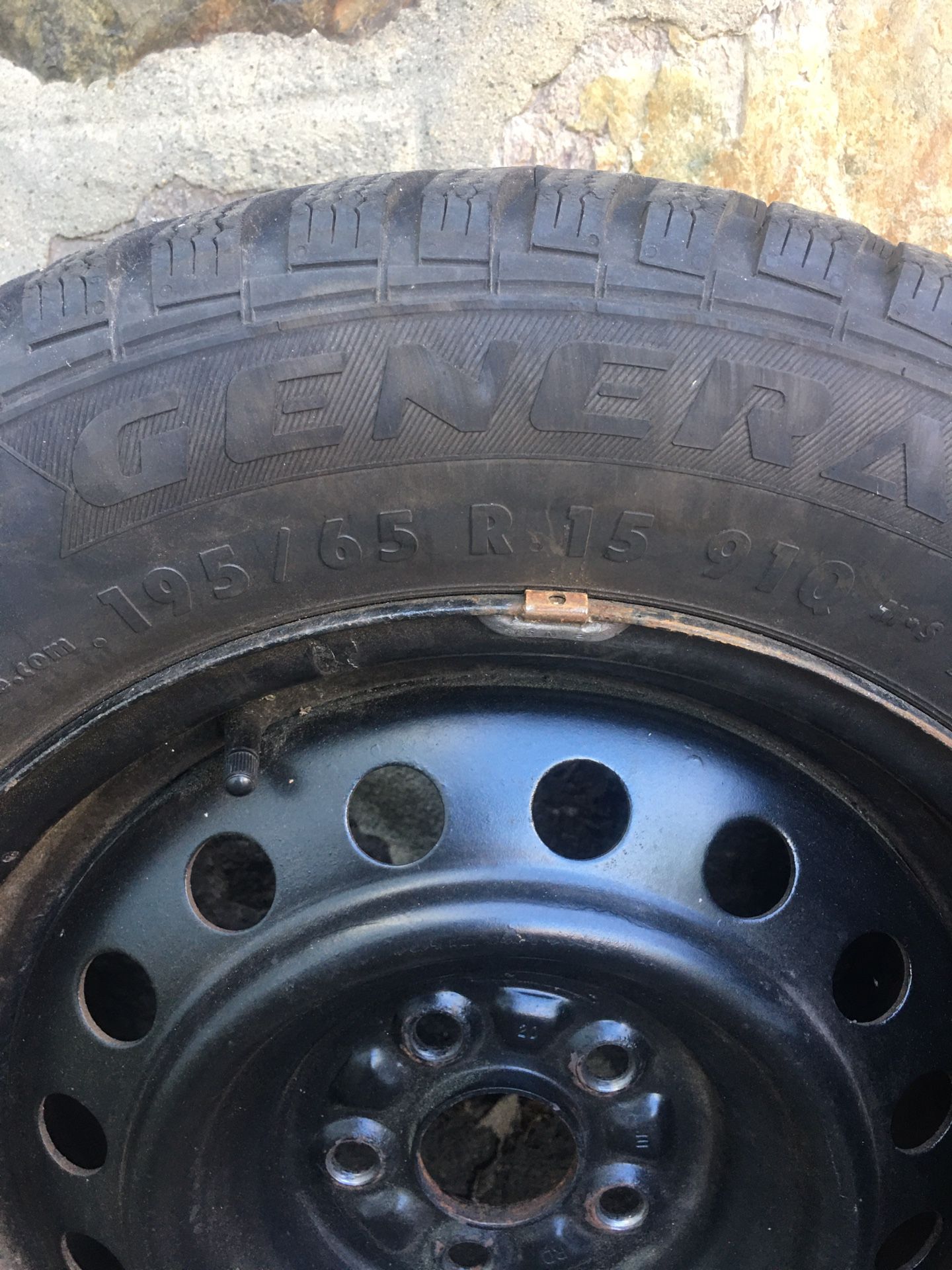 4 Snow Tires 195/65R15 with Rims