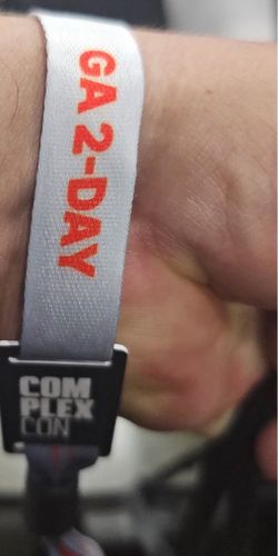 Complex Con GA 2 day NEW wristband