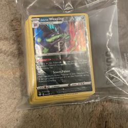 100 Pokémon cards 
