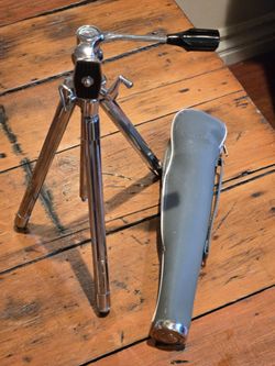 Vintage Goldcrest Travel Size Expandable Tripod with Case