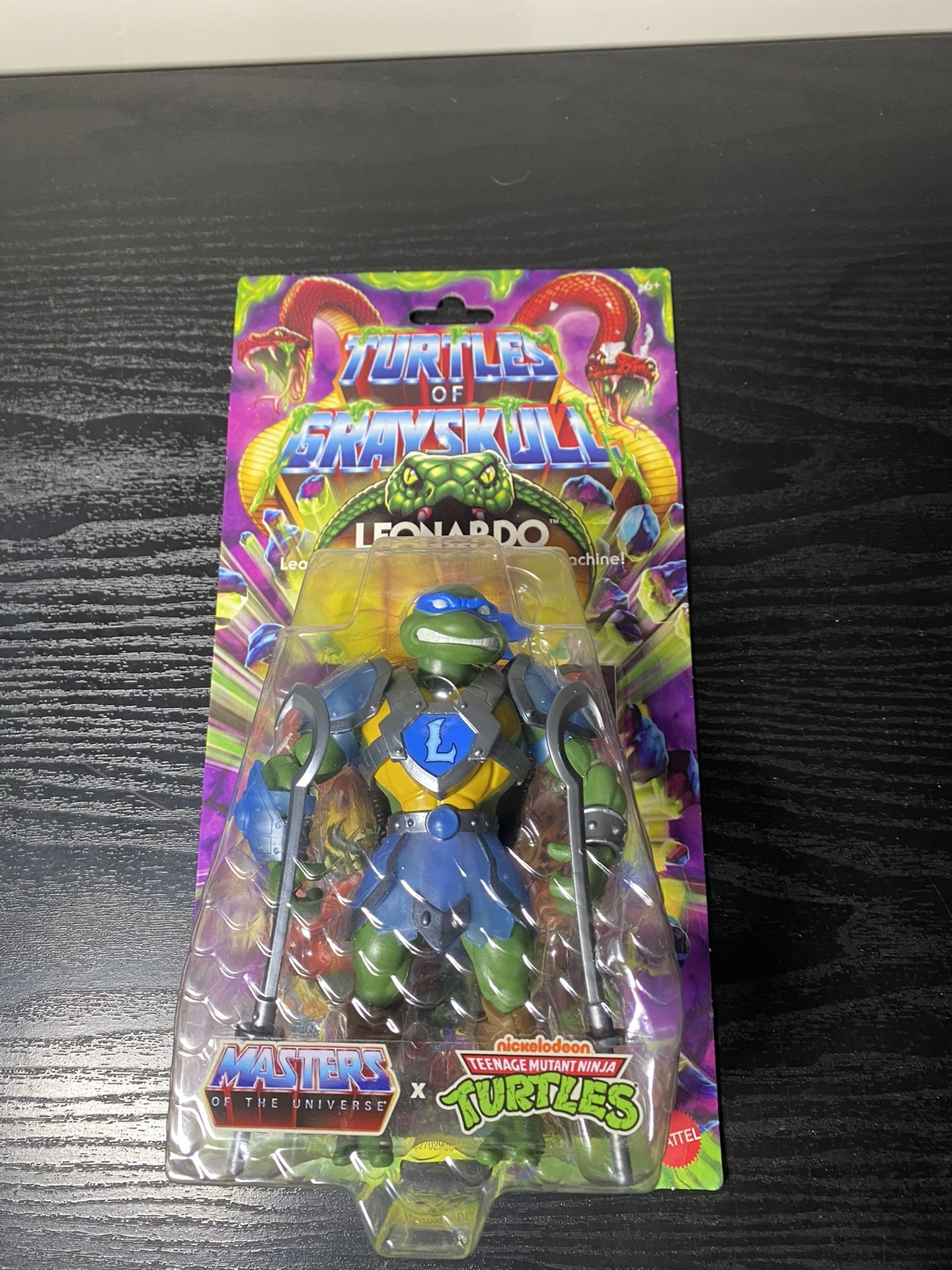 Masters of the Universe Origins Turtles of Grayskull -Leonardo Figure