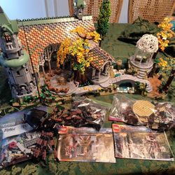 Lego Rivendell And Several Older lord Of The rings Sets