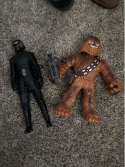star Wars Toy action figures Chewbacca Kylo Ren