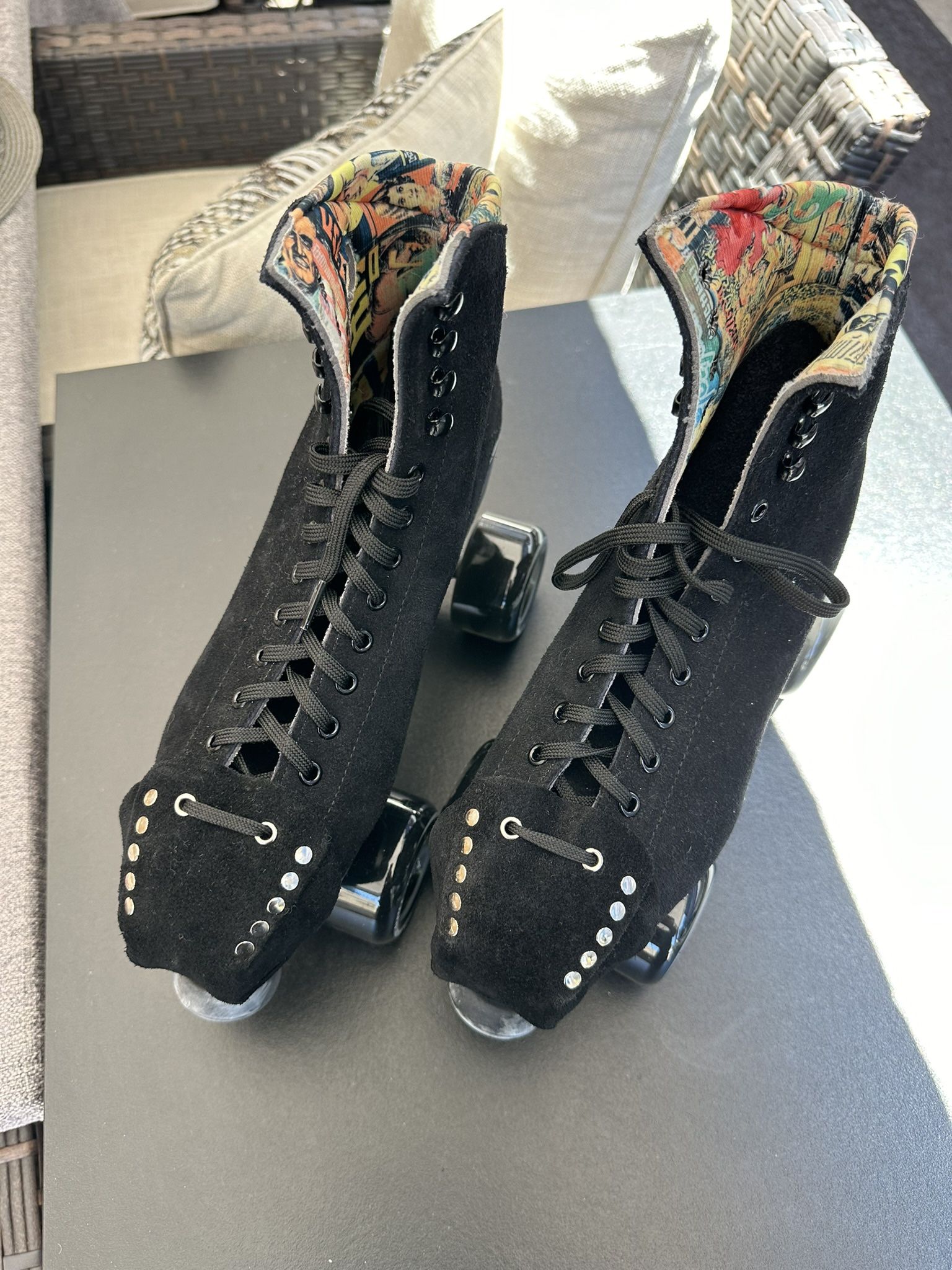Moxi LOLLY Roller Skates In Black 8M (or Womens 9M)