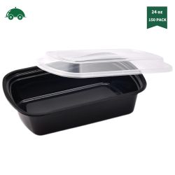 Wholesale 24 oz Reusable Meal Prep Containers for Sustainable Food Storage