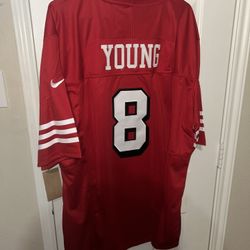 Nike red San Francisco 49ers jersey size xl