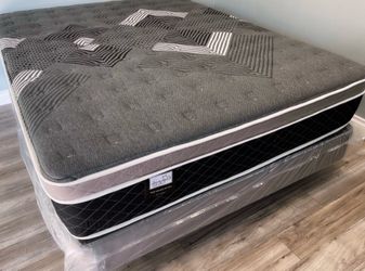 Full oasis thermal comfort Europillow top 12inch mattress