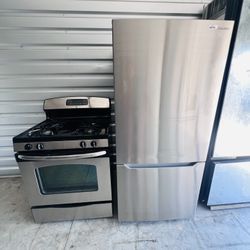 Bottom Freezer Refrigerator Working With Warranty 