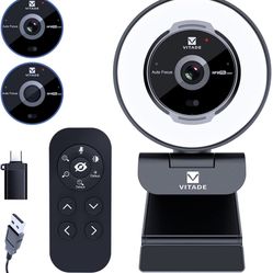 Zoomable Webcam with remote Control,1080p