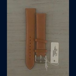 Michele Leather Band Size 20