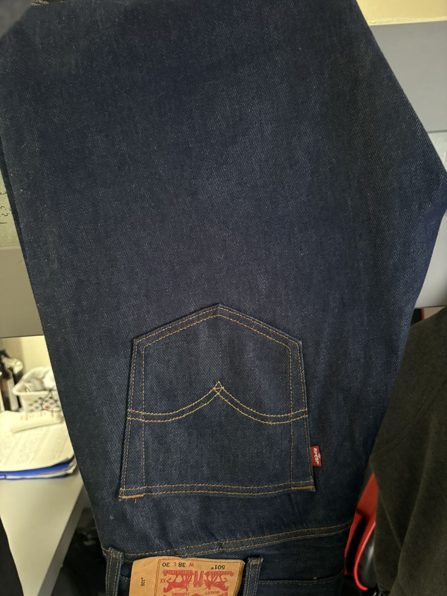Blue Levi’s 501