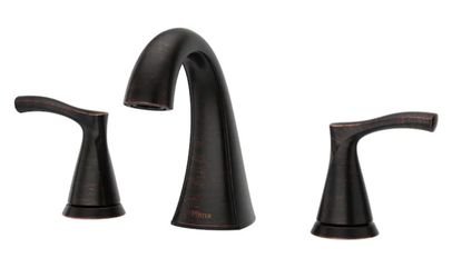 Pfister Masey Tuscan Bronze 2-handle Widespread Faucet with Drain LF-049-MCYY