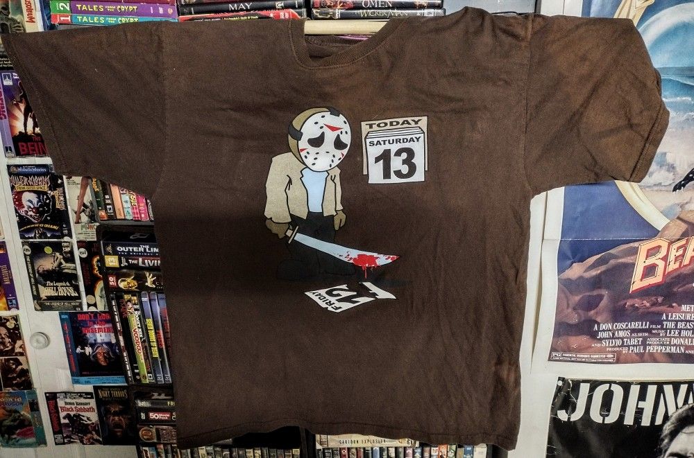 Friday The 13th (Funny) Shirt XL