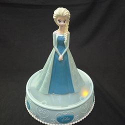 2014 Disney Frozen Princess Elsa Light Up Singing Piggy/Coin Bank 11.5"x9.25"