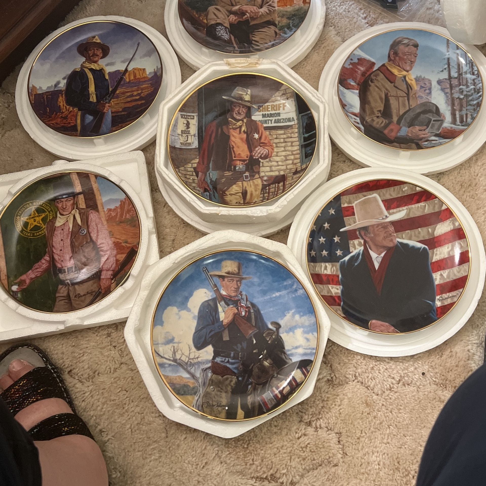 John Wayne Plates