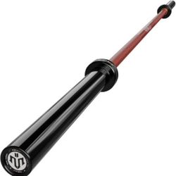New in the box/7ft Olympic Barbell, Barbell for Weightlifting and Powerlifting 45lb, Olympic Bar for 1500lbs Capacity, Weight Bar Fit 2” Standard Weig