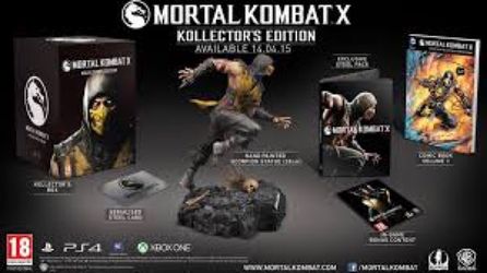 Brand New Mortal Kombat X Kollectors Edition PS4