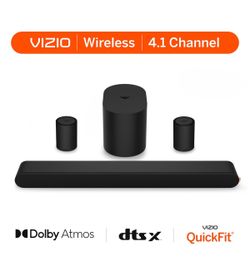New Vizio 4.1 Soundbar with Compact Subwoofer