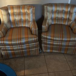 Vintage Chairs Pair 