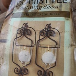 Set Of Candle Holders Never Used Box Is Bad