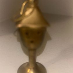 Solid Brass Incent Holder Heavy 