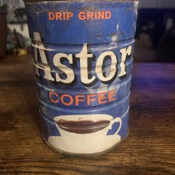 Astor Coffee Can Vintage 